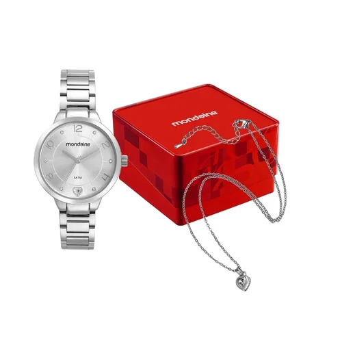 Relógio De Pulso Masculino 38 mm 32738L0MKNE2K1 - Mondaine