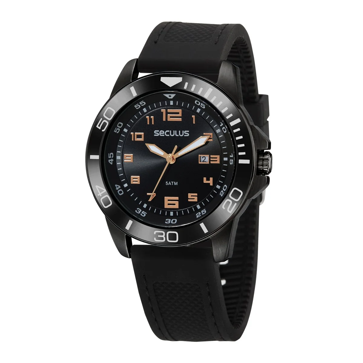 Relógio De Pulso Masculino 48 mm 44073GPSVPU1 - Seculus