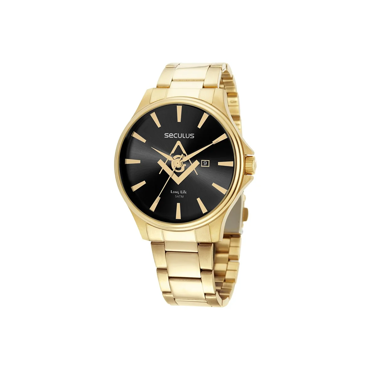 Relógio De Pulso Masculino 46 mm 44116GPSVDA2 - Seculus