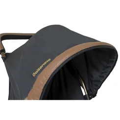 Carrinho De Bebê Romano G22 Preto 1038PTC - Galzerano