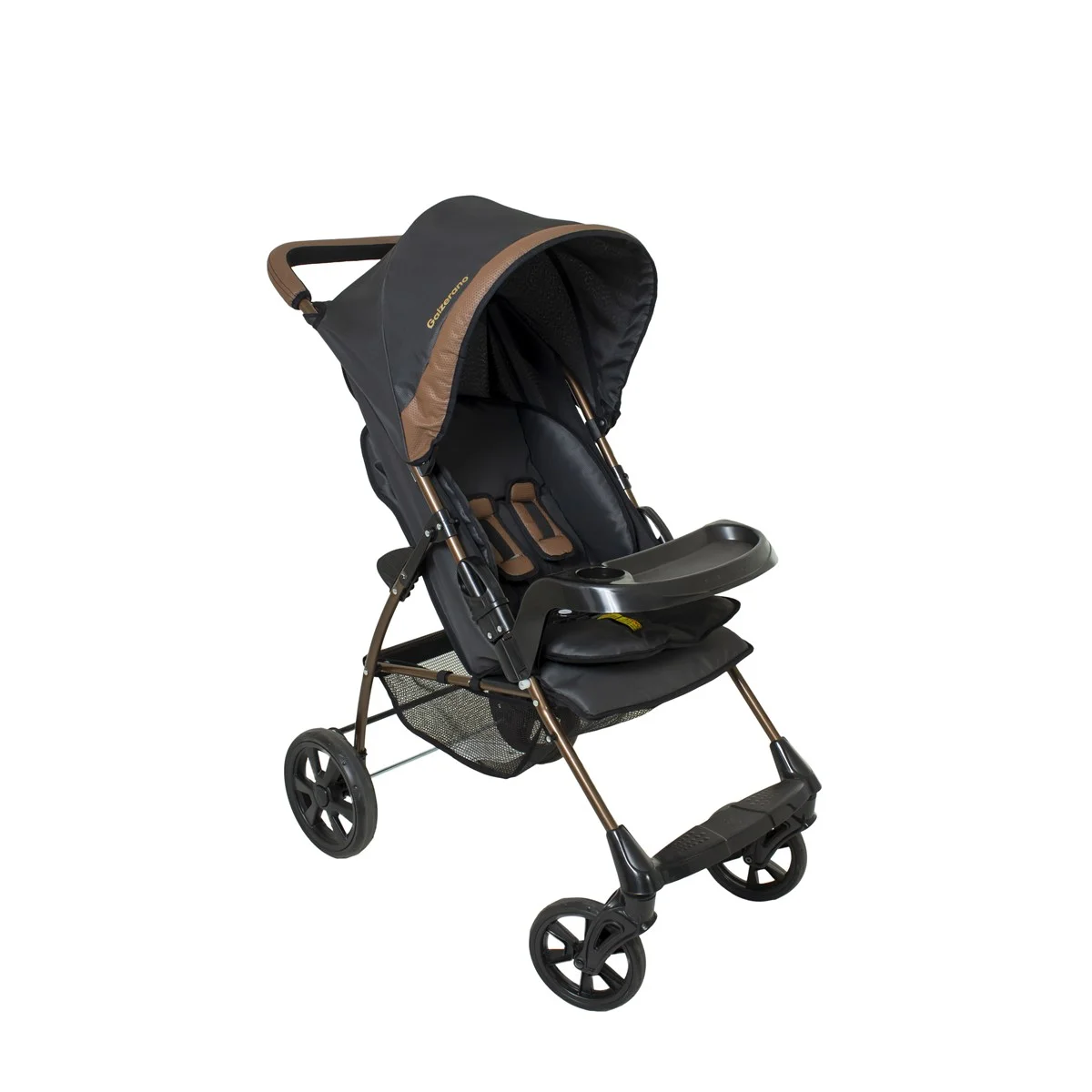 Carrinho De Bebê Romano G22 Preto 1038PTC - Galzerano