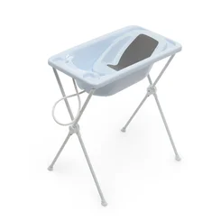 Banheira Plástica Acqua Trio Azul Para Bebês 7065BL - Galzerano