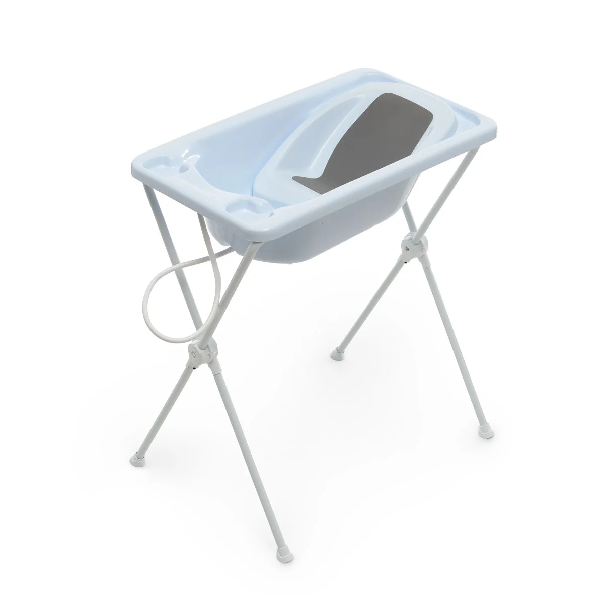 Banheira Plástica Acqua Trio Azul Para Bebês 7065BL - Galzerano