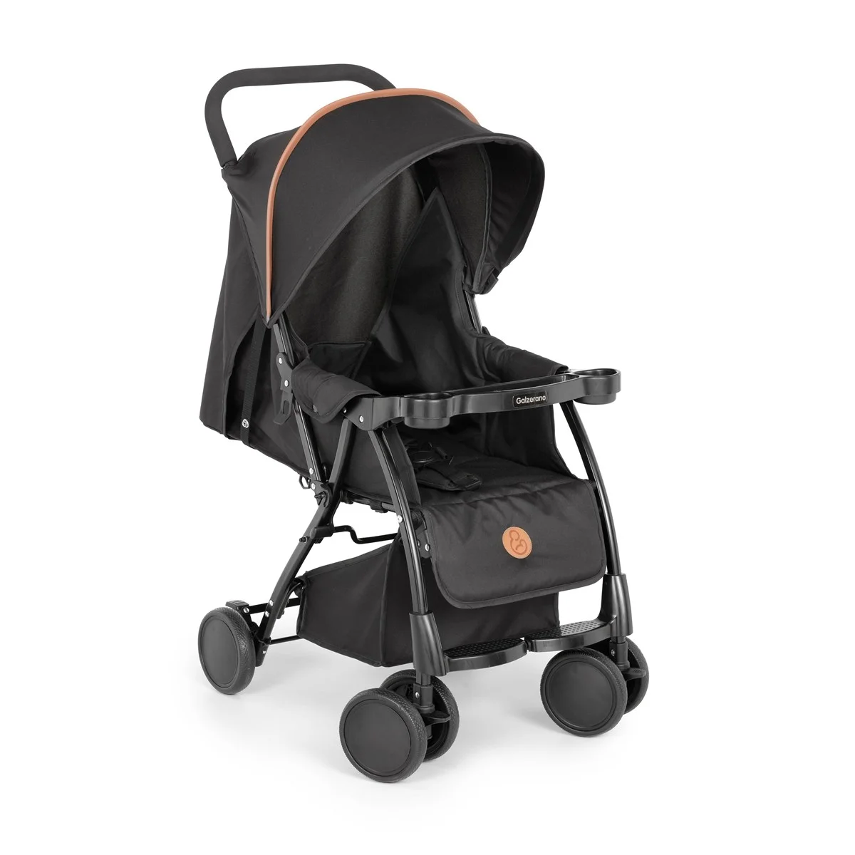 Carrinho De Bebê Nizi Preto 1080PT - Galzerano