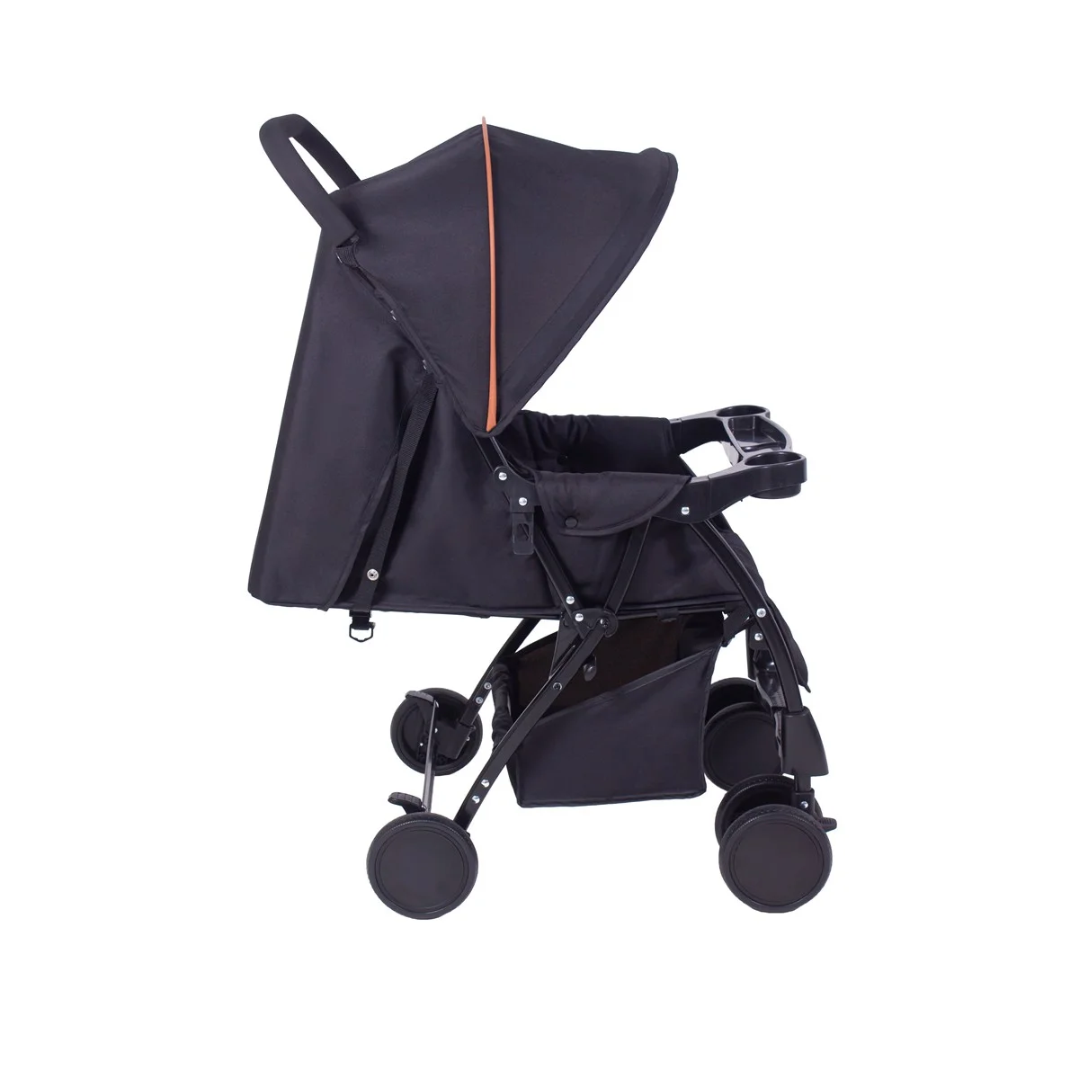 Carrinho De Bebê Nizi Preto 1080PT - Galzerano