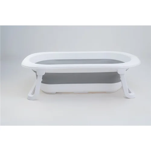 Banheira Plástica Koa Para Bebês Cinza 7096CZ - Galzerano