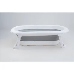 Banheira Plástica Koa Para Bebês Cinza 7096CZ - Galzerano