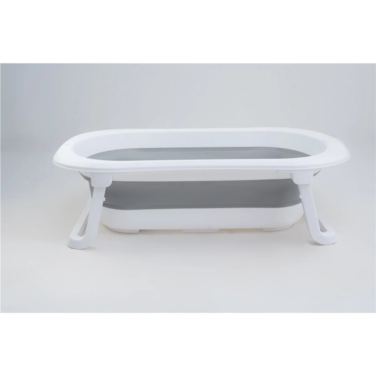 Banheira Plástica Koa Para Bebês Cinza 7096CZ - Galzerano