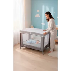 Berço Basic Cinza 2065CZ - Galzerano