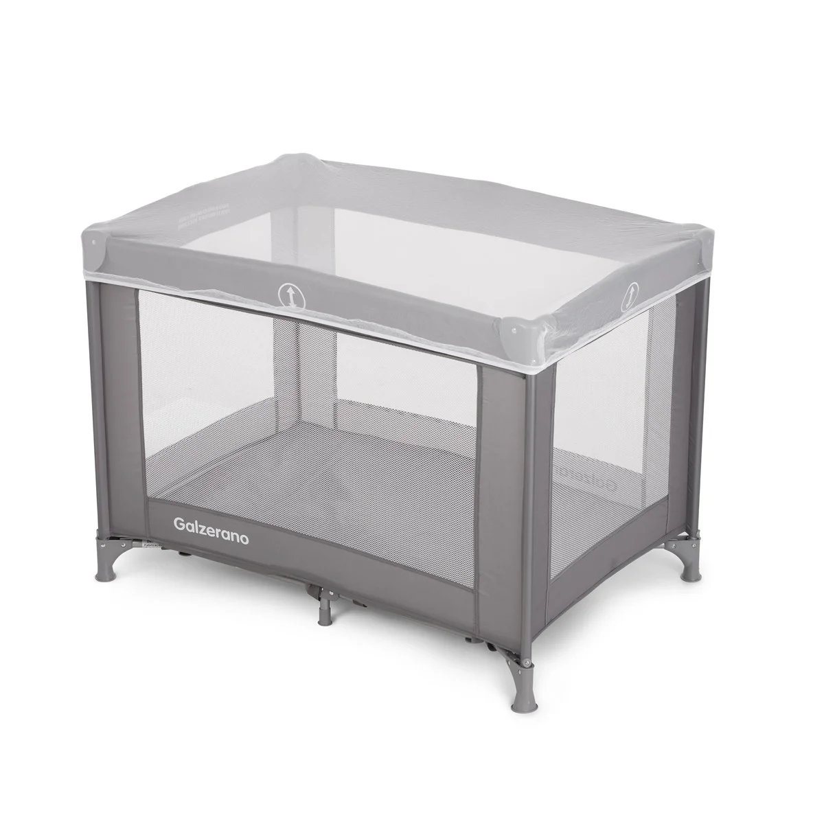 Berço Basic Cinza 2065CZ - Galzerano