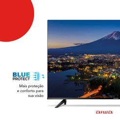 Smart TV AIWA 32" Android HD Borda Ultrafina HDR10 Dolby Áudio AWS-TV-32-BL-02-A - AP / MT