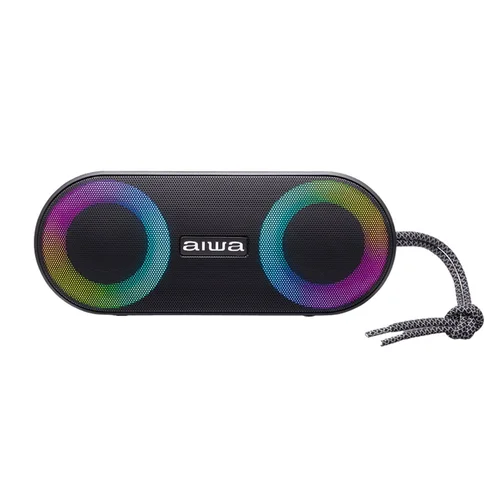 Mini Speaker AIWA AWS-SP-01 20W Bluetooth RGB IP65 Preto - AP / MT