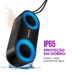 Mini Speaker AIWA AWS-SP-01 20W Bluetooth RGB IP65 Preto - AP / MT