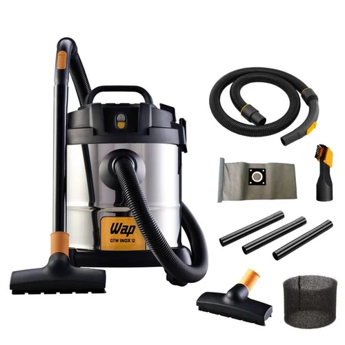 Aspirador de Pó e Água 1400W WAP GTW Inox 12 - 127V - AP / MT