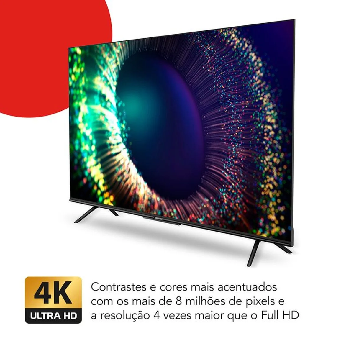 Smart TV AIWA 75 Polegadas Google TV 4K Dolby Vision Atmos AWS-TV-75-BL-01-G - AP / MT