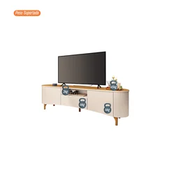 Bancada Elara 200x575x425 Off White/Cinamomo 2131 - Bortollo