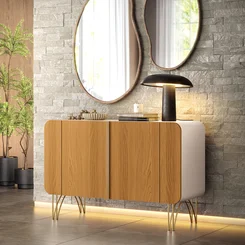 Buffet Benvenuto Off White/Cinamomo 8241 - Bortolloti