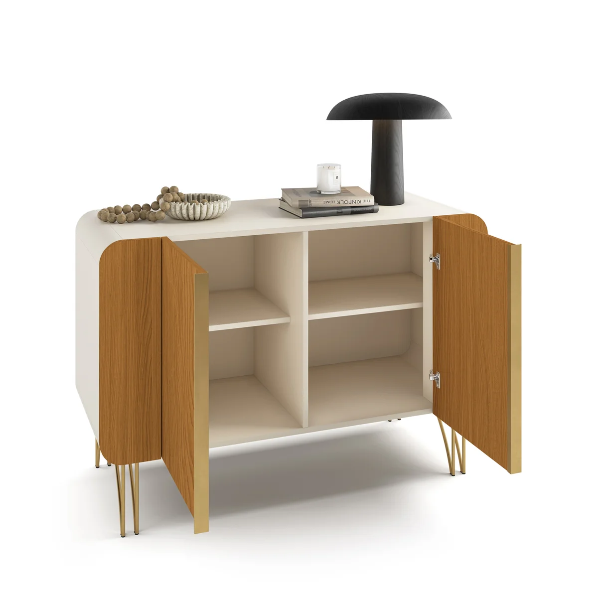 Buffet Benvenuto Off White/Cinamomo 8241 - Bortolloti
