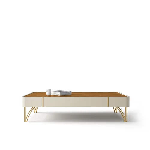 Mesa De Centro Cadenza Off White/Cinamomo 5230 - Bortolloti