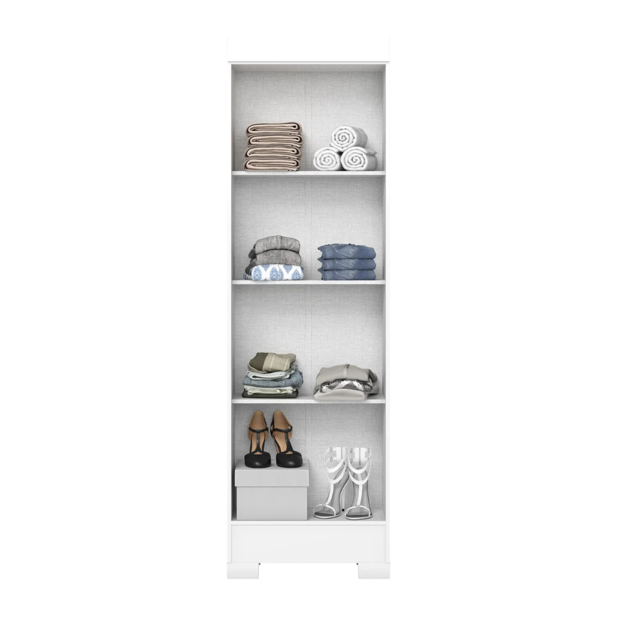 Roupeiro Multiuso 2 Portas Branco B387-10 - Henn