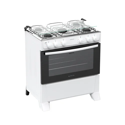 Fogão Milão Plus Gás 5 Bocas Branco 300002147 - Atlas