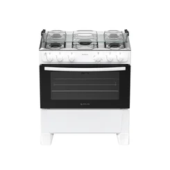 Fogão Milão Plus Gás 5 Bocas Branco 300002147 - Atlas