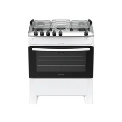 Fogão Milão Top Gás 5 Bocas Branco 300002151 - Atlas