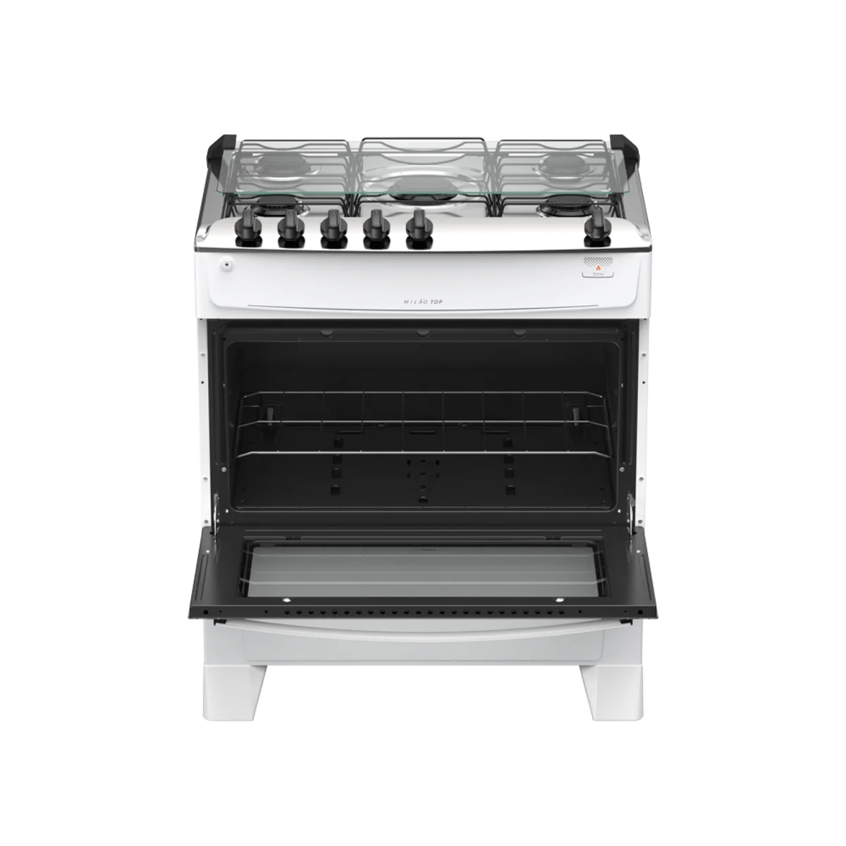 Fogão Milão Top Gás 5 Bocas Branco 300002151 - Atlas