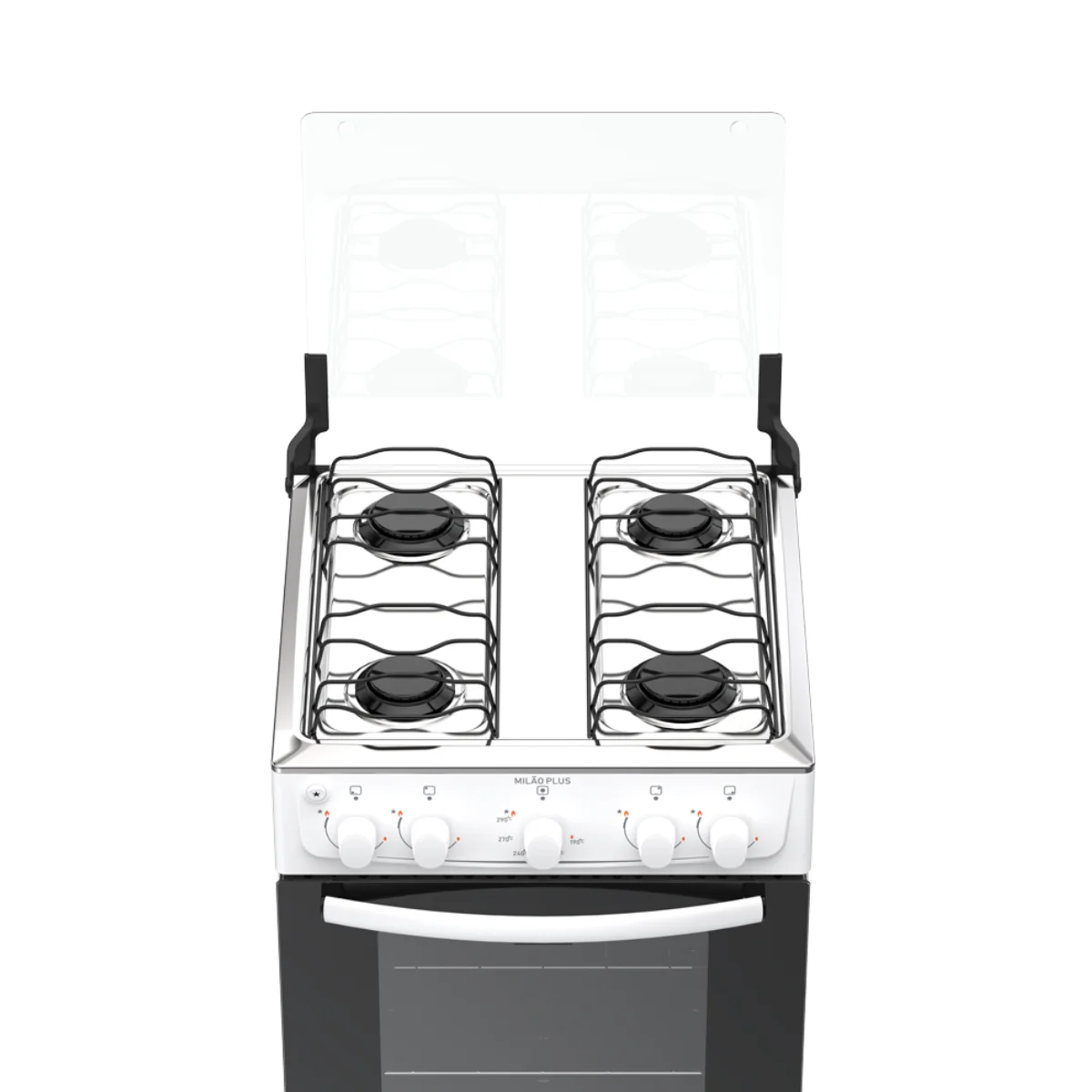 Fogão Milão Plus Gás 4 Bocas Branco 300002145 - Atlas