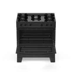 Fogão Milão Glass Gás 5 Bocas Preto 127v 300002143 - Atlas