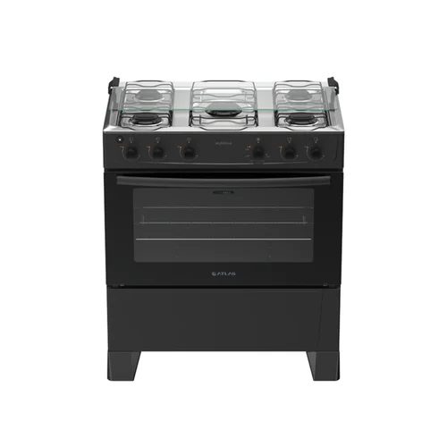 Fogão Milão Plus Gás 5 Bocas Preto 300002148 - Atlas