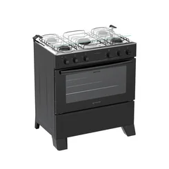 Fogão Milão Plus Gás 5 Bocas Preto 300002148 - Atlas