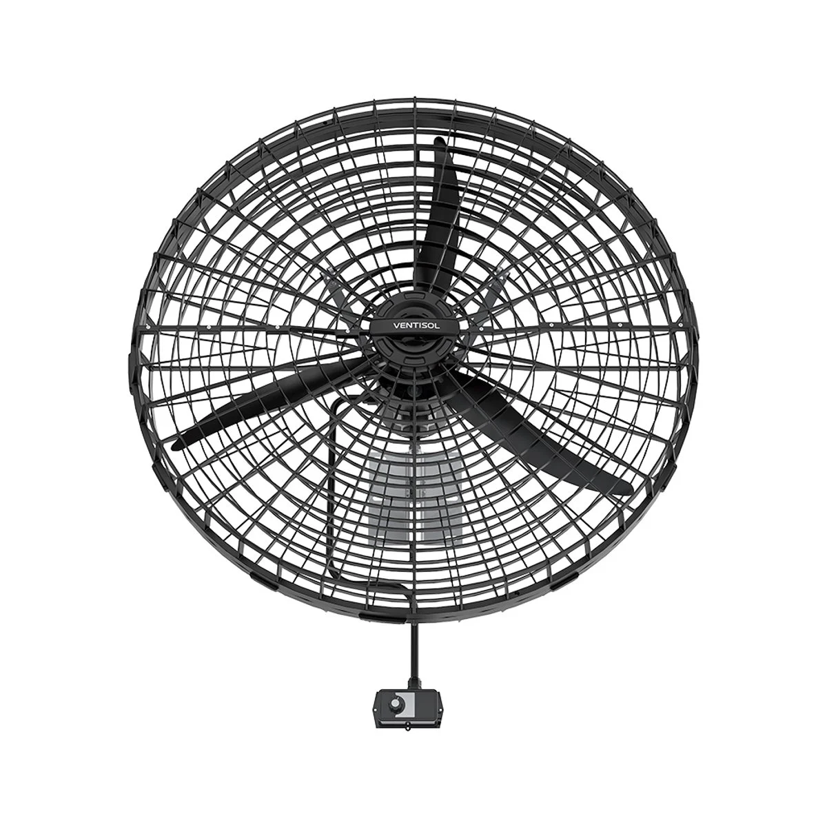 Ventilador de Parede Ventisol 1 Metro 1/2CV Preto 220V VP1M2 - AP / MT