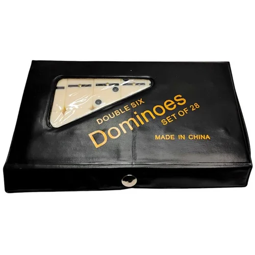 Jogo de Dominó 28 Peças 12mm com Estojo Plástico ART-24-151 - AP / MT