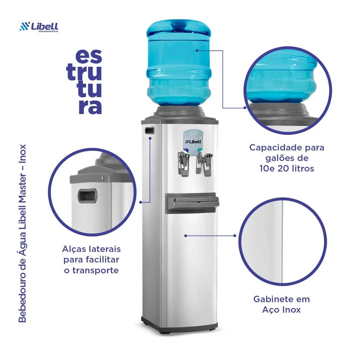 Bebedouro Master Inox 127v 50010003 - Libell