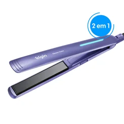 Prancha Alisadora Glossy Color Bivolt Lilas - Elgin