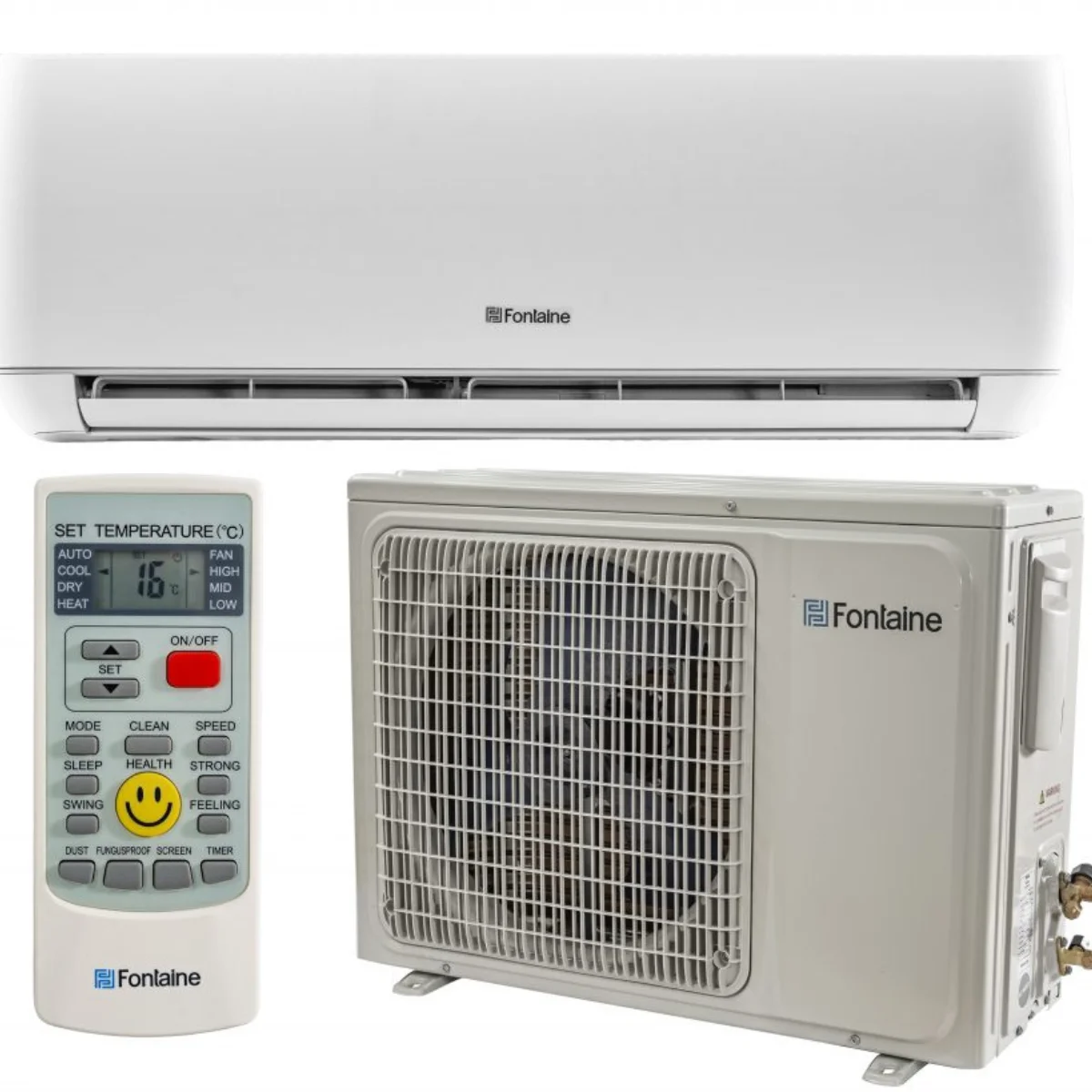 Ar-condicionado Split Hi-Wall Inverter 12000 BTUS 220V FON02SFI12 - Fontaine