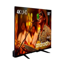 Smart TV 55" Google 4K DLED Preto TL061 - Multi