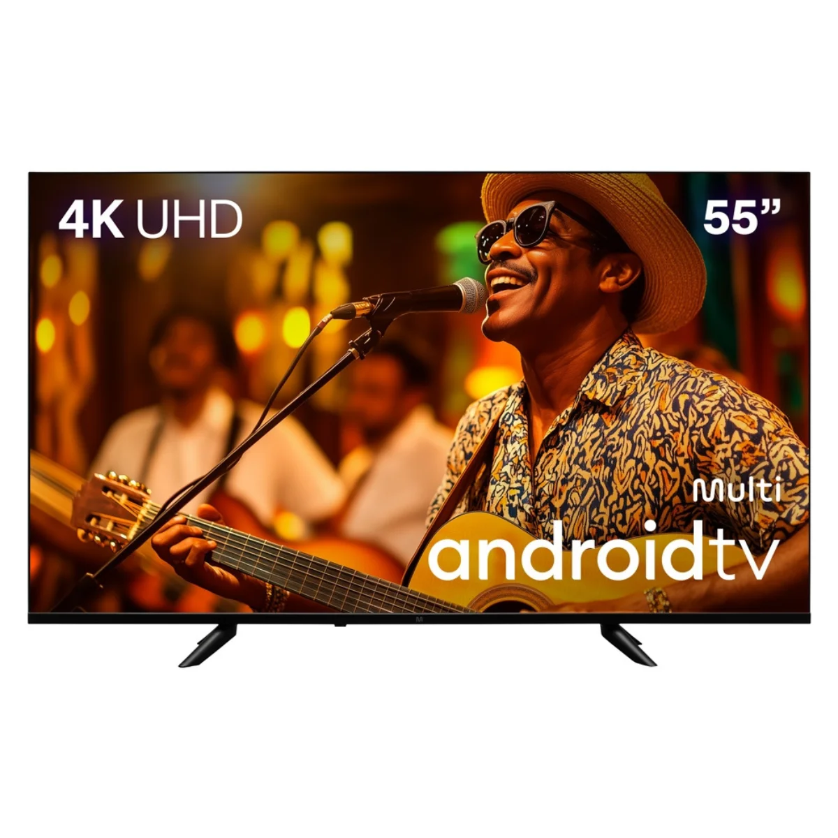 Smart TV 55" Google 4K DLED Preto TL061 - Multi