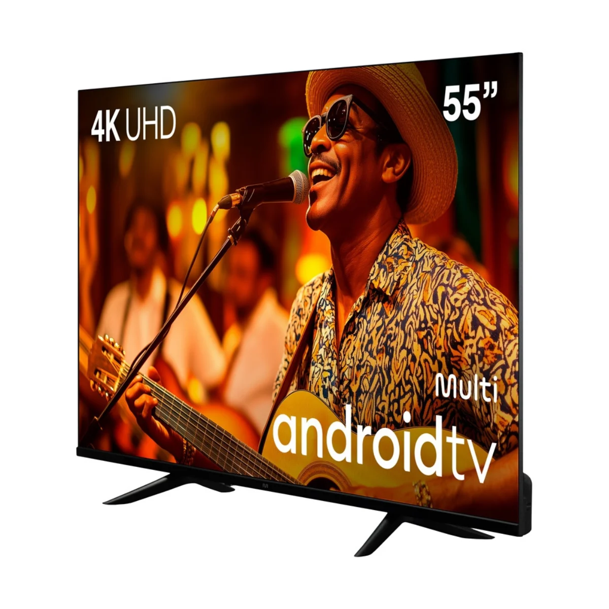 Smart TV 55" Google 4K DLED Preto TL061 - Multi