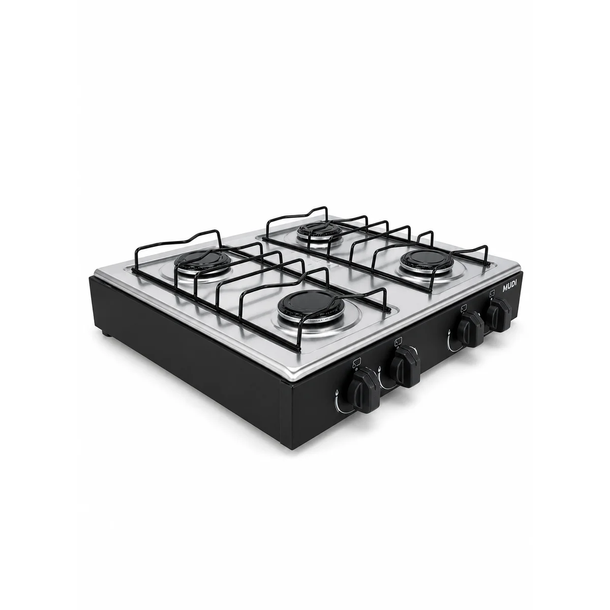 Fogão de Mesa Asiático 4 Bocas Manual 11010045 Preto - MUDI
