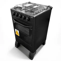 Fogão New Sirius Plus com 04 Bocas Acendimento Automático 10010106 Preto - MUDI