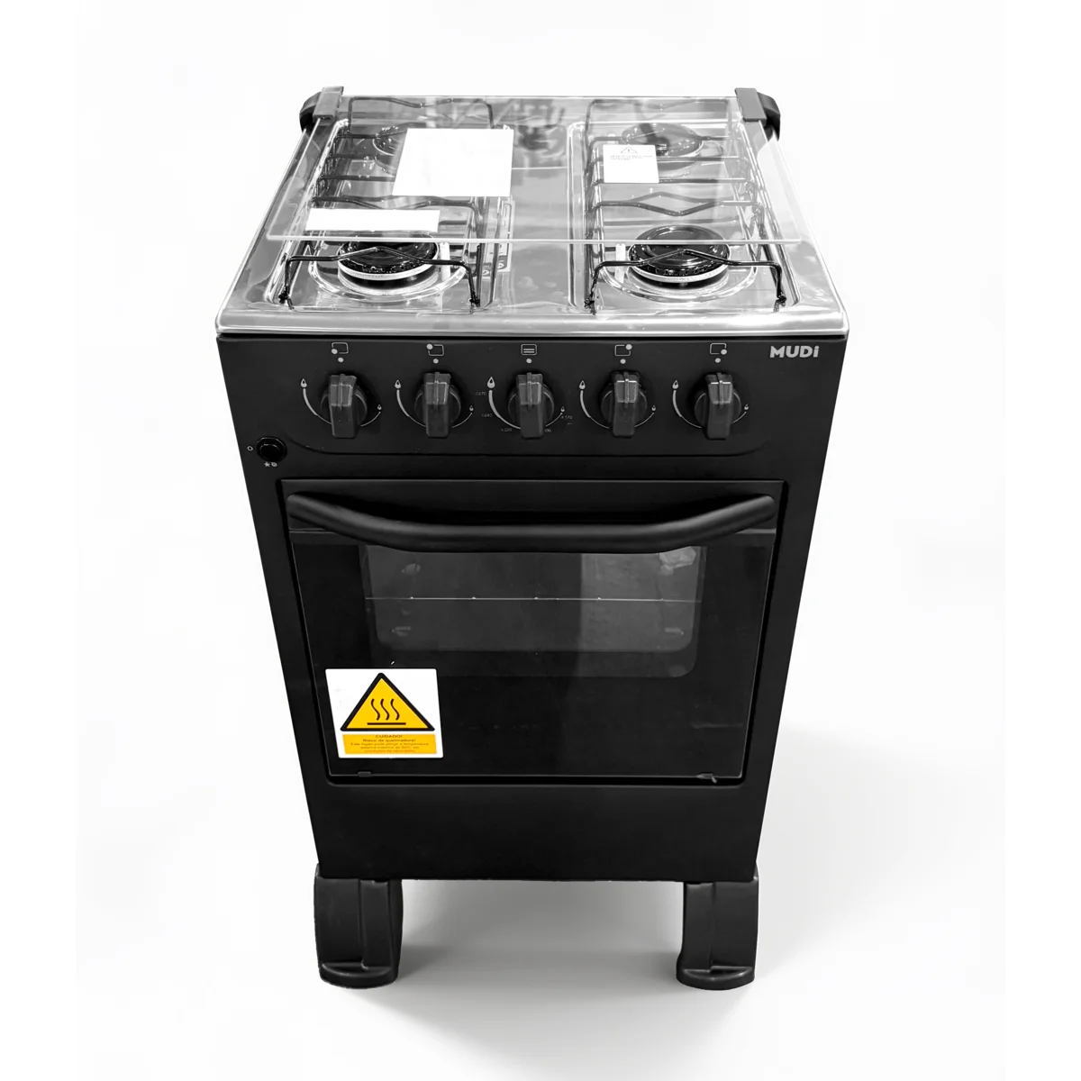 Fogão New Sirius Plus com 04 Bocas Acendimento Automático 10010106 Preto - MUDI