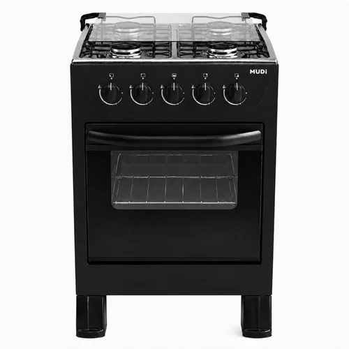 Fogão New Sirius 4 Bocas Acendimento Manual 10010104 Preto - MUDI