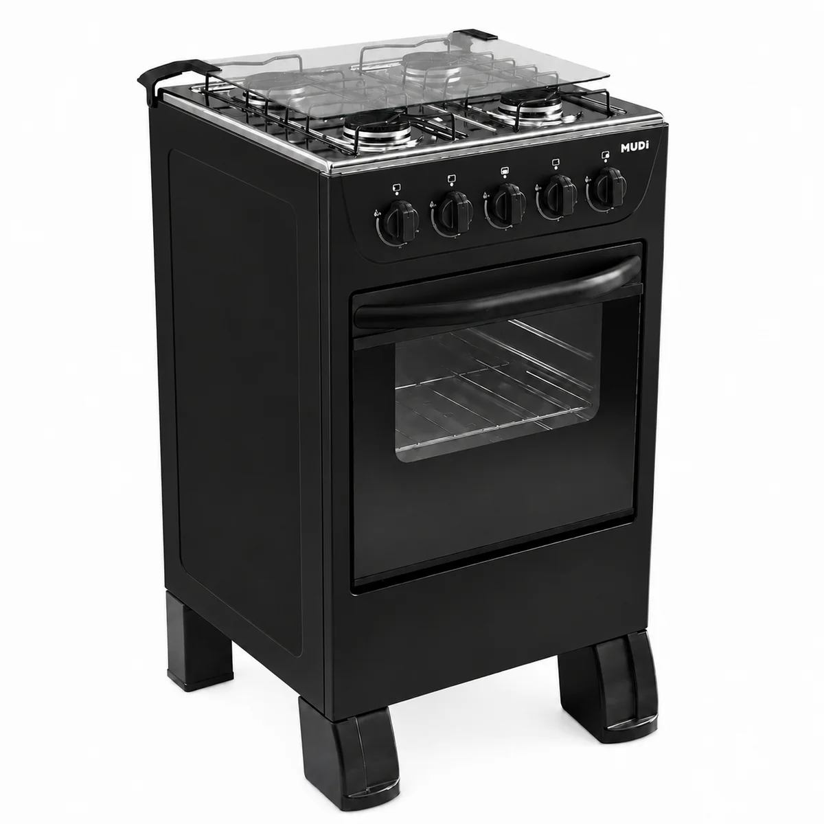 Fogão New Sirius 4 Bocas Acendimento Manual 10010104 Preto - MUDI