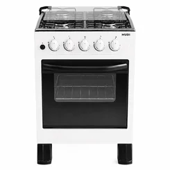 Fogão New Sirius Plus com 04 Bocas Acendimento Automático 10010105 Branco - MUDI