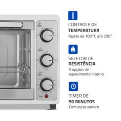 Forno Elétrico FRN 52W 127V 5563-01 Branco - Mondial