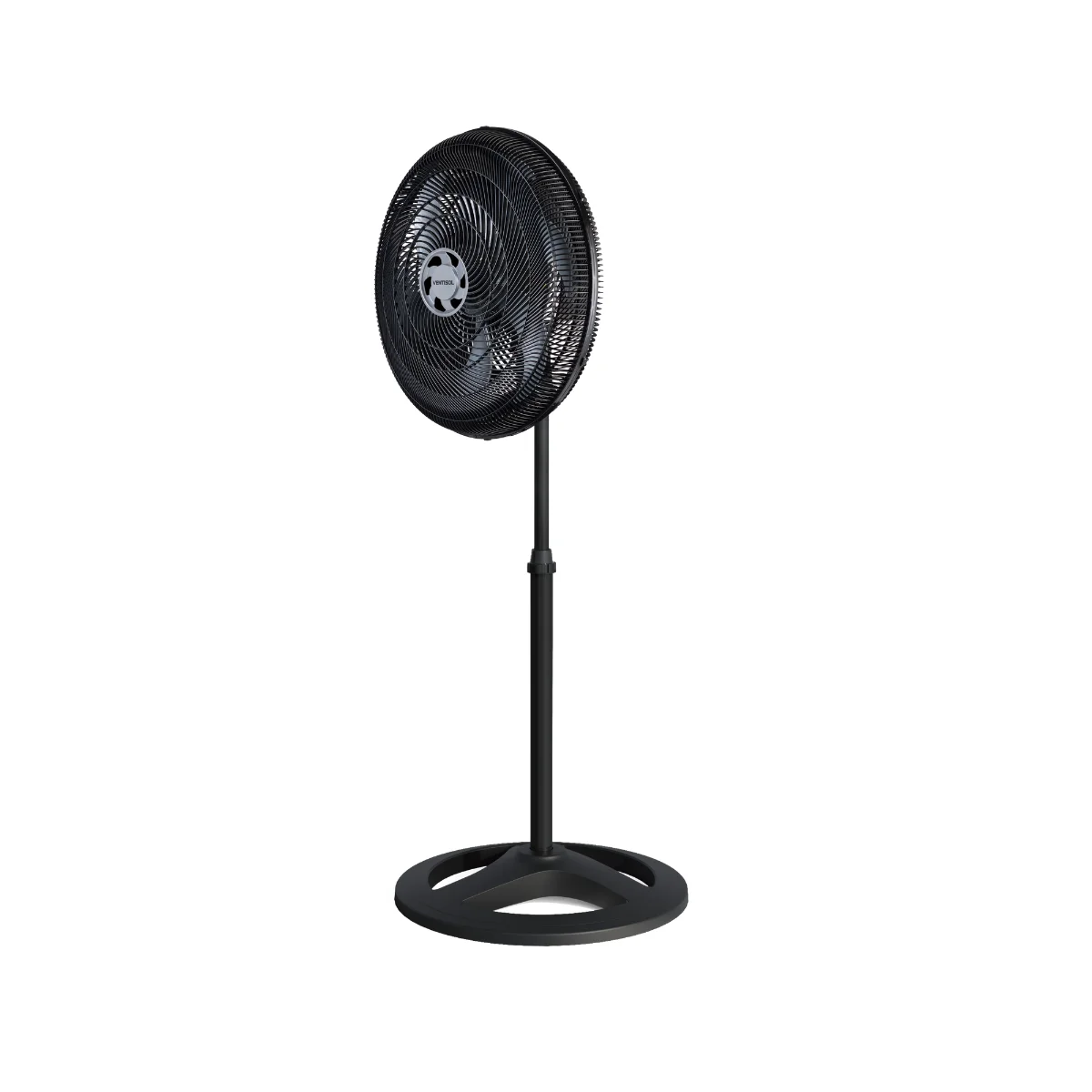 Ventilador De Coluna Turbo 6 Pás 50cm 127V Preto Premium - Ventisol