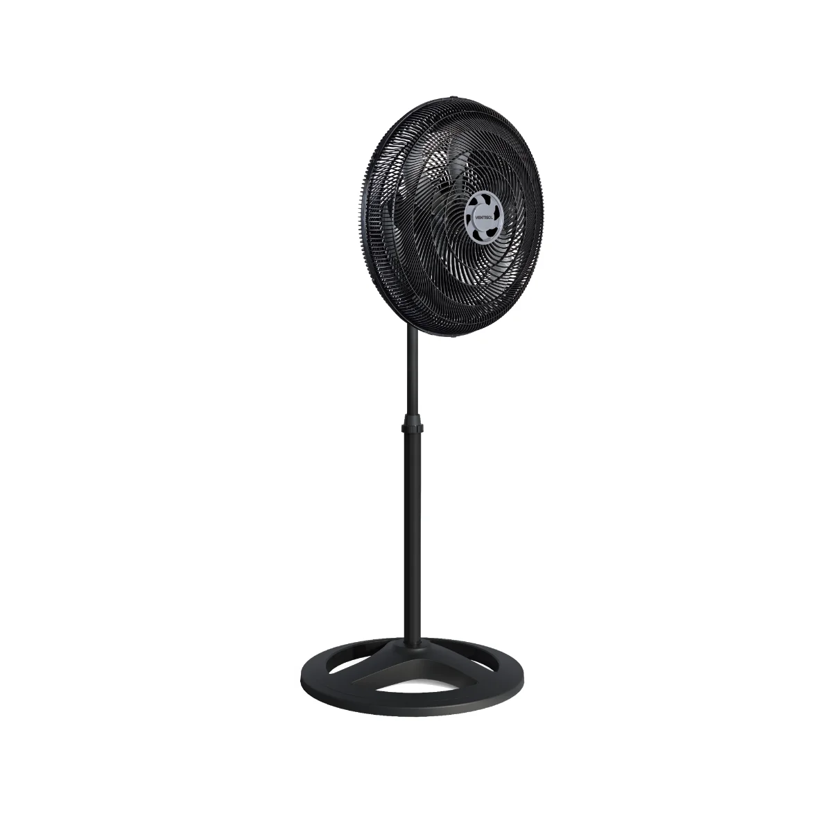 Ventilador De Coluna Turbo 6 Pás 50cm 127V Preto Premium - Ventisol
