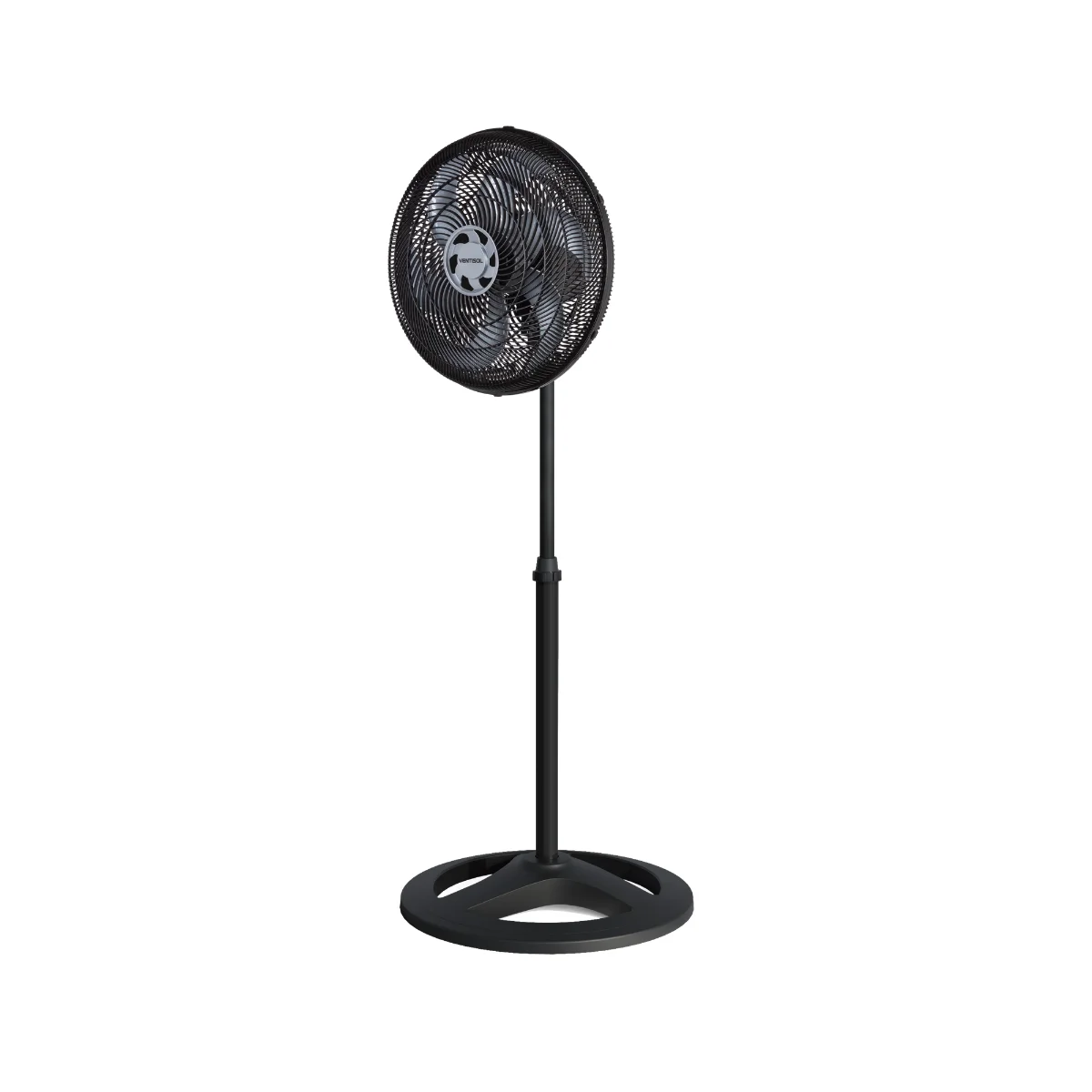 Ventilador De Coluna Turbo 6 Pás 40cm 127V Preto Premium - Ventisol